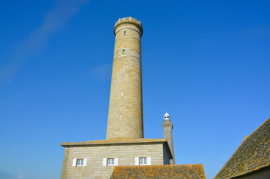 Le phare d'Eckmühl à Penmarc'h dans le Finistère