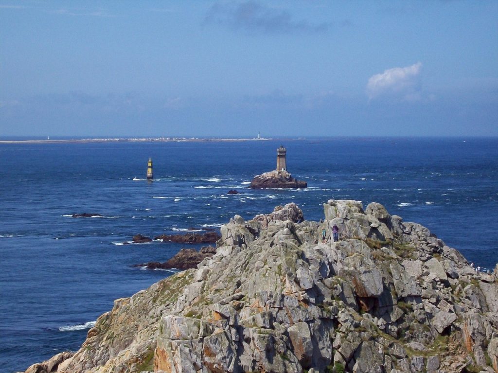 La pointe du Raz en Bretagne, dans le Finistère